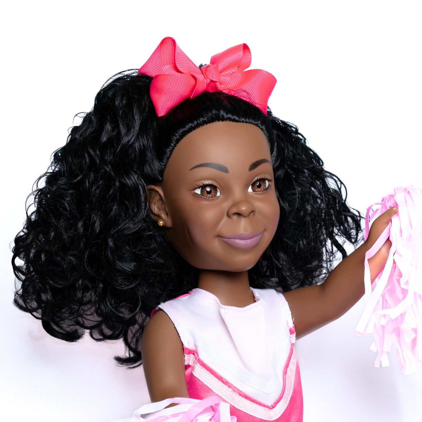 The Kenley Doll – Cheer Captain | 18-Inch Black Fashion Doll for Girls