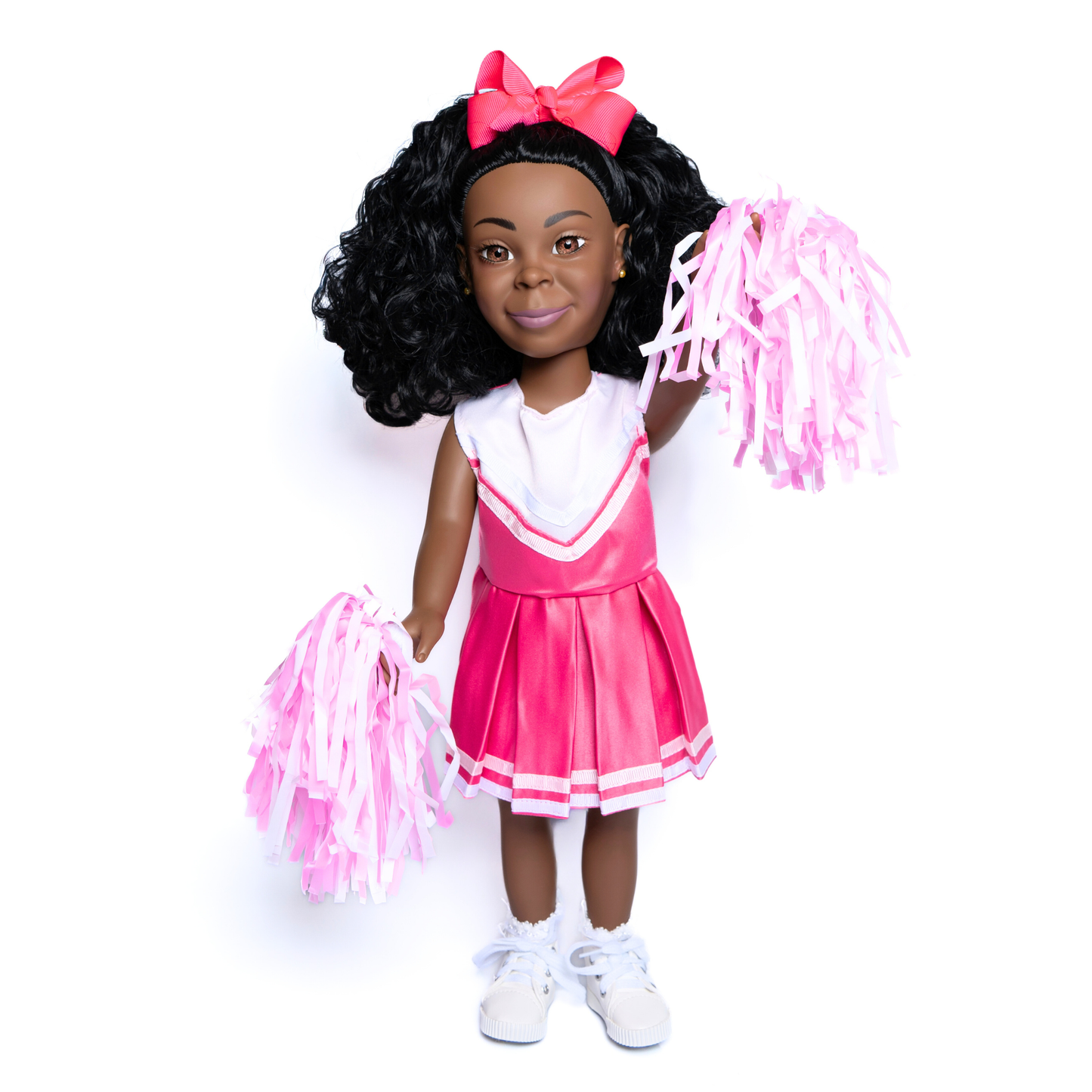 The Kenley Doll – Cheer Captain | 18-Inch Black Fashion Doll for Girls