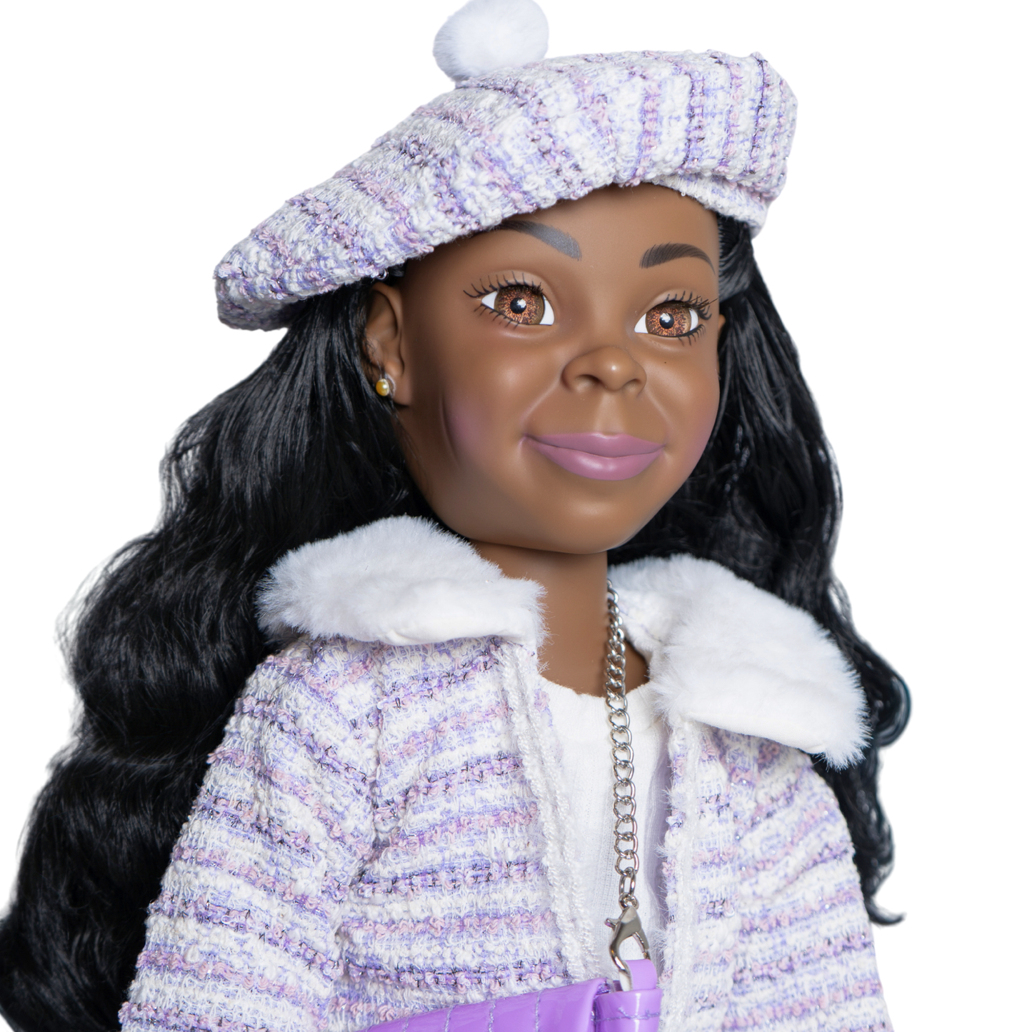 The Kenley Doll – Style Icon | 18-Inch Black Fashion Doll for Girls