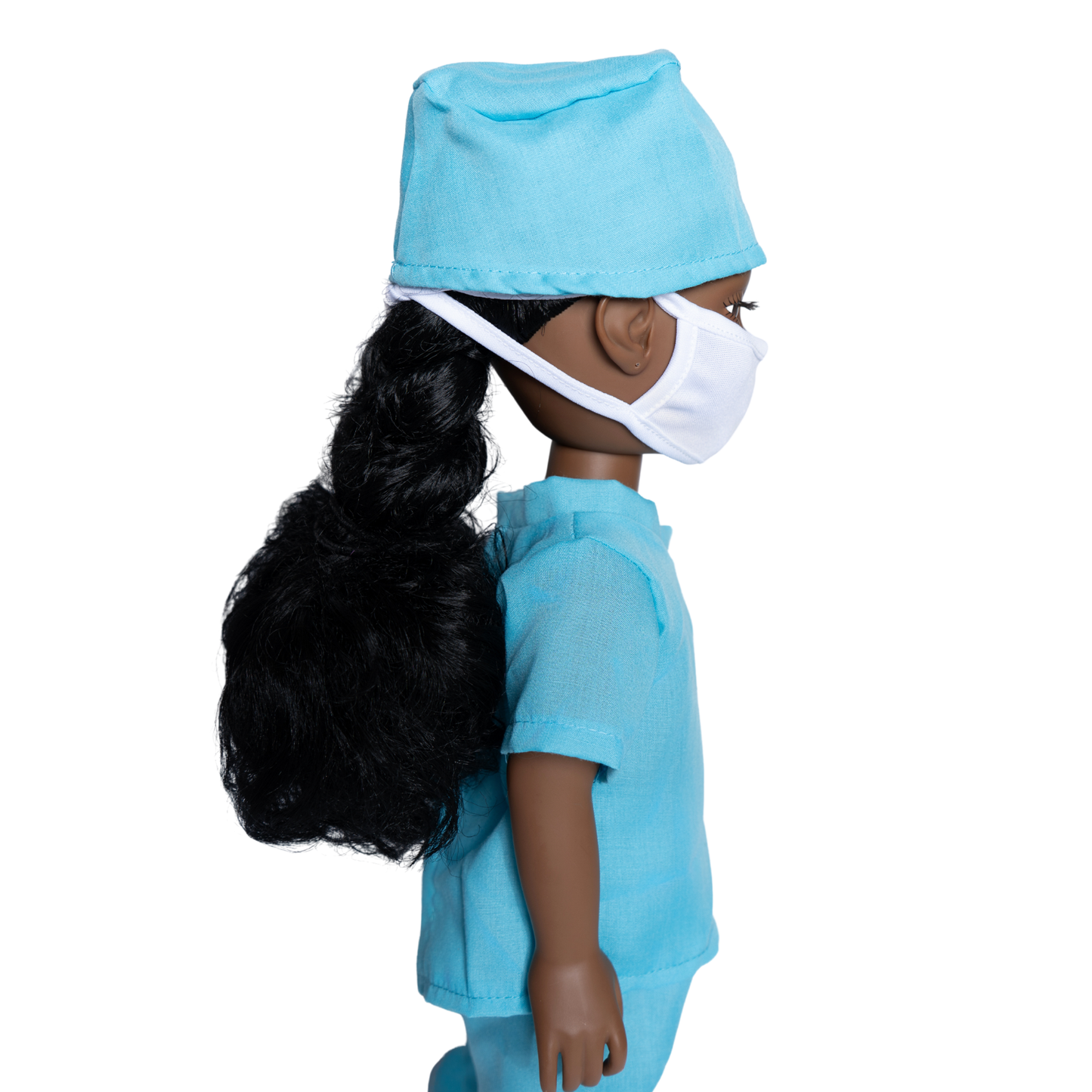 The Kenley Doll – Future Doctor | 18-Inch Black Fashion Doll for Girls