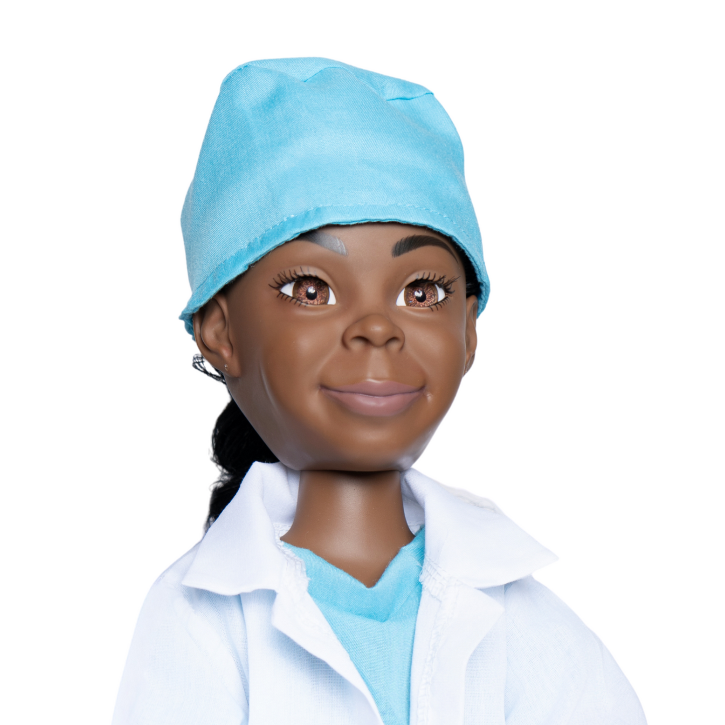 The Kenley Doll – Future Doctor | 18-Inch Black Fashion Doll for Girls