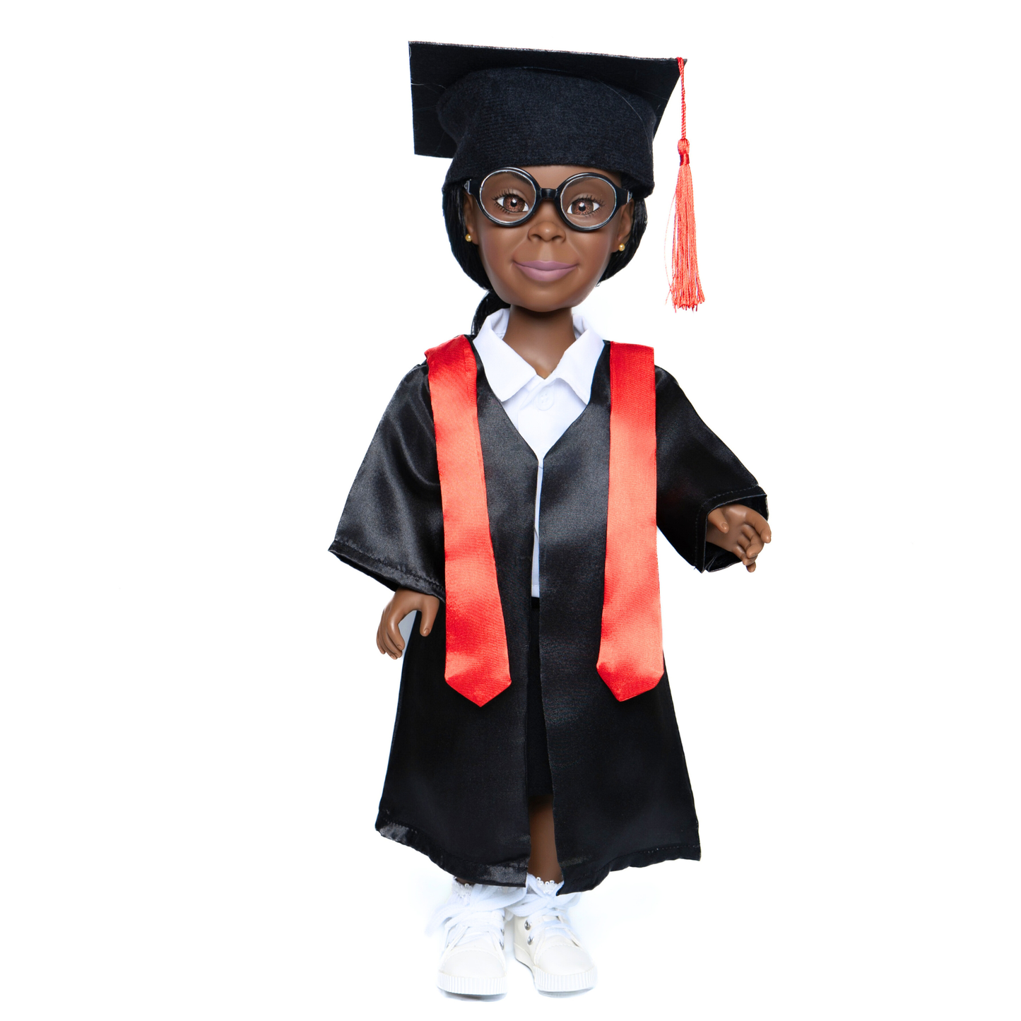 The Kenley Doll – The Graduate | 18-Inch Black Fashion Doll for Girls