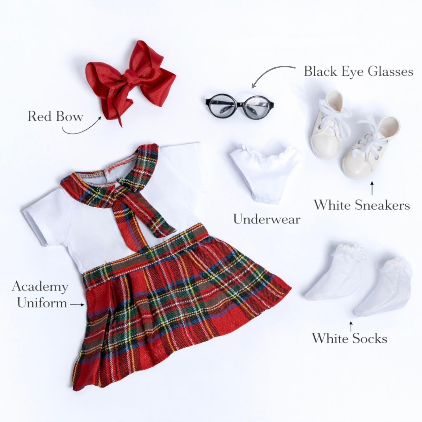 The Kenley Doll – Academy Scholar | 18-Inch Black Fashion Doll for Girls